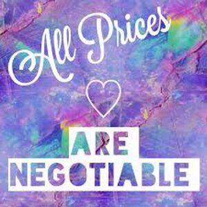 All Prices are Negotiable!  Just Ask!